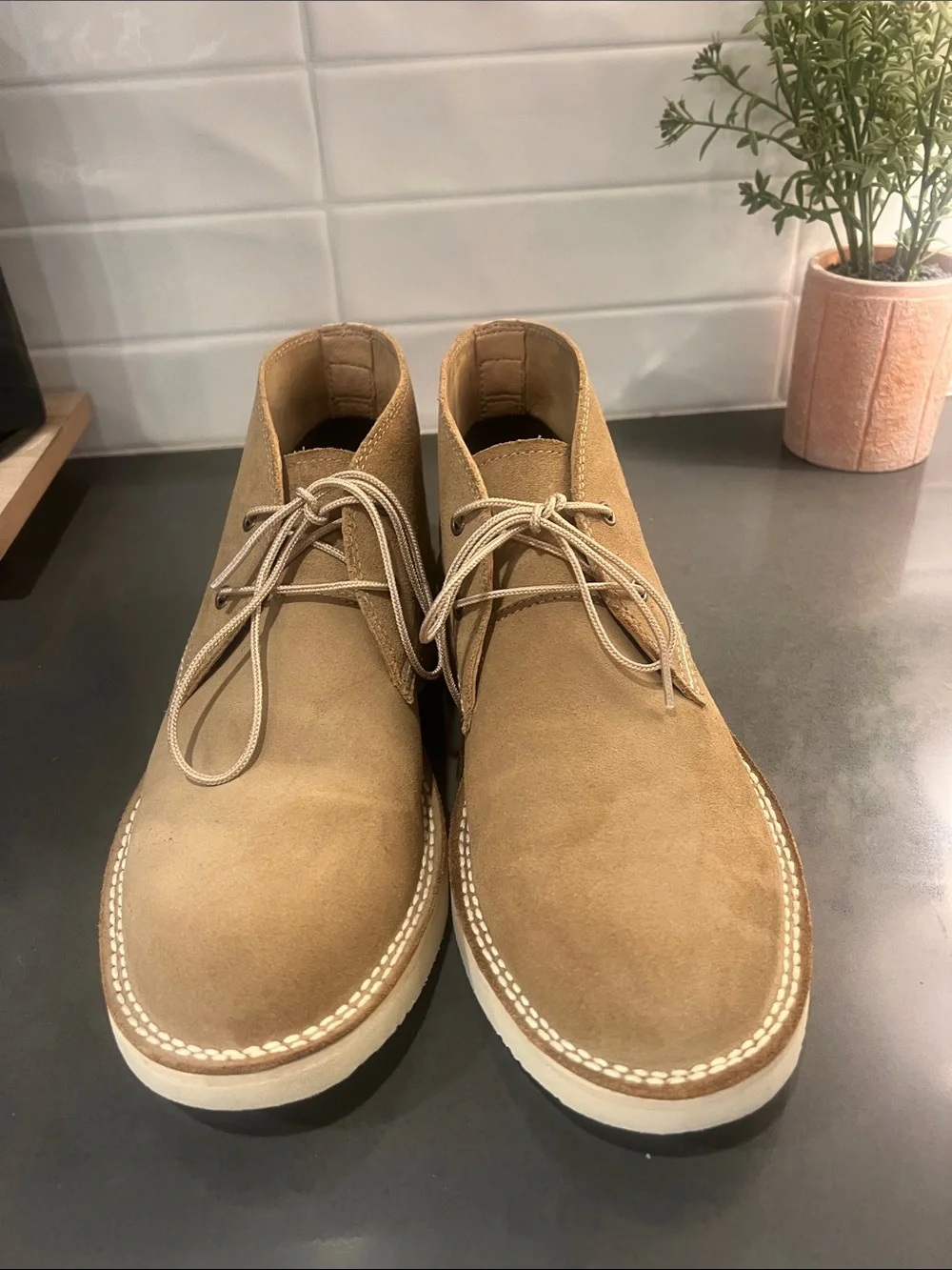 UGG Men's Tan Suede Chukka Boots